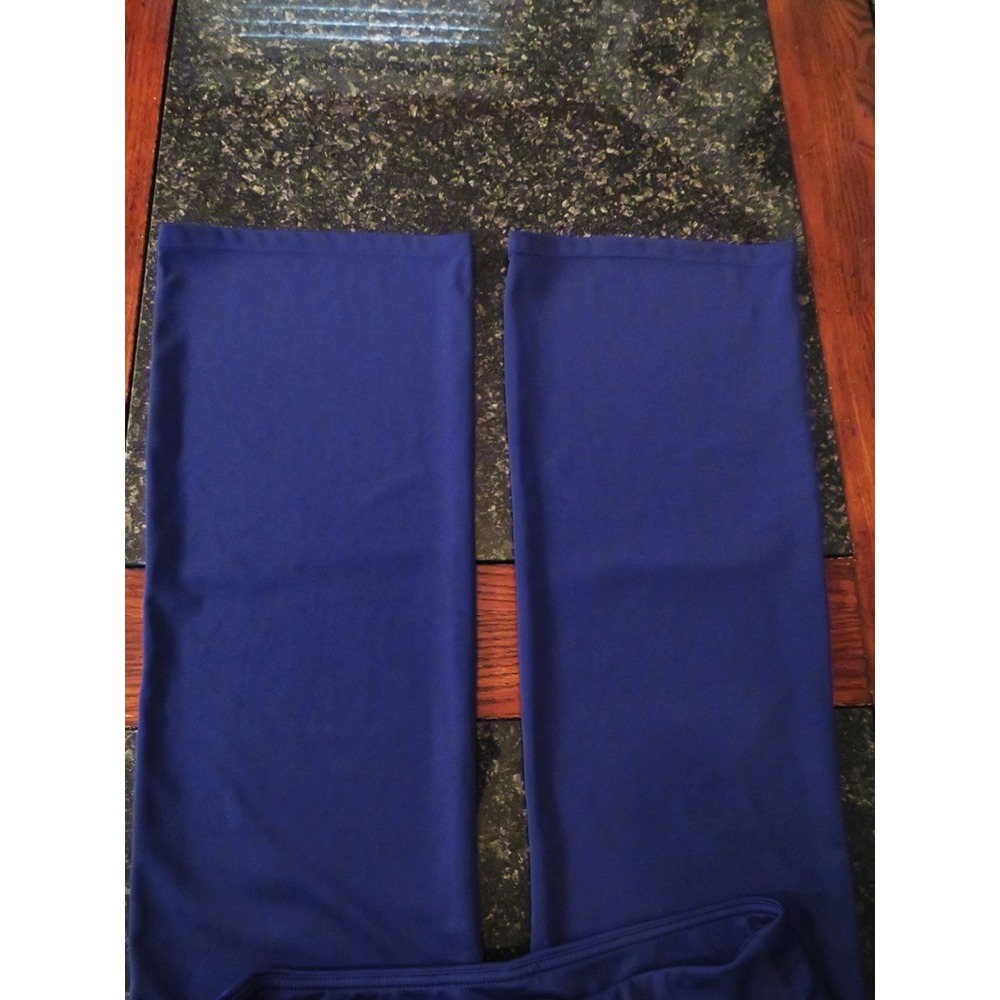 DaYoung Bootcut Yoga Pants with Tummy Control Workout Large Navy Blue - Picture 11 of 11
